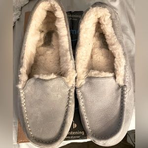 Grey Ugg Slippers / Moccasins
